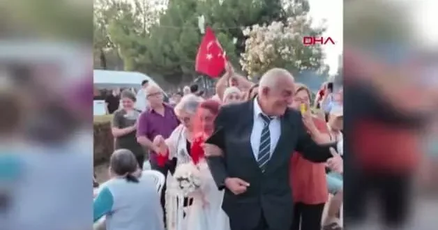 Mutluluğu huzurevinde buldu!