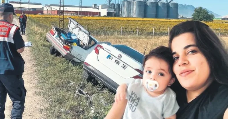 Anne kucağında son yolculuk