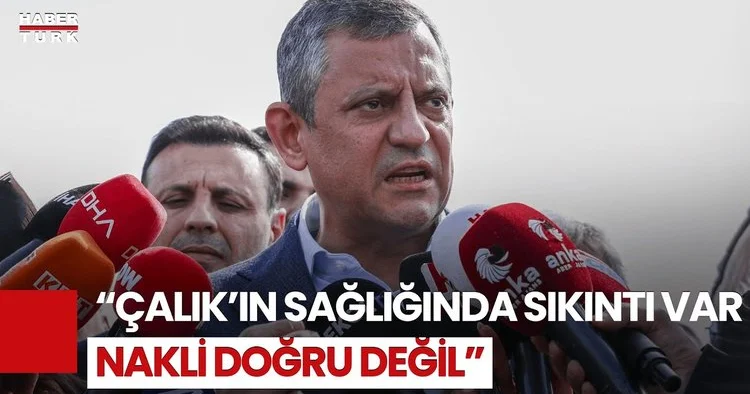 Özgür Özel: Bize Gözdağı İçin Yapıyorlar