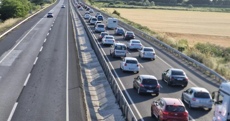 Tatilciler İstanbul’dan Trakya’ya akın etti