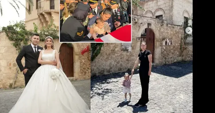 2 yıldır dinmeye acı! Şehit eşinden evlilik yıldönümünde yürek yakan fotoğraflar