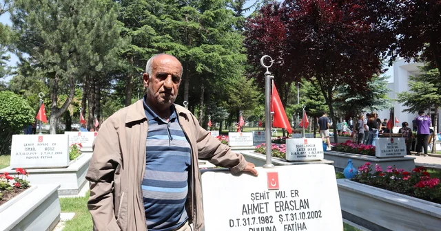 Kayseri de arife günü şehitlik ve mezarlıklarda ziyaretçi yoğunluğu Kayseri Haberleri