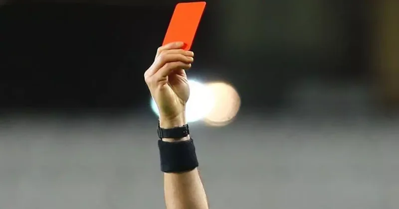 TFF, kırmızı kart cezasında değişikliğe gitti
