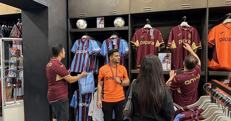 Trabzonspor da yeni sezon formalarına yoğun ilgi!