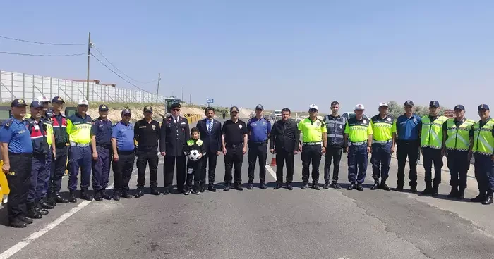 26 ilin geçiş güzergahı Kırşehir de trafik denetimi