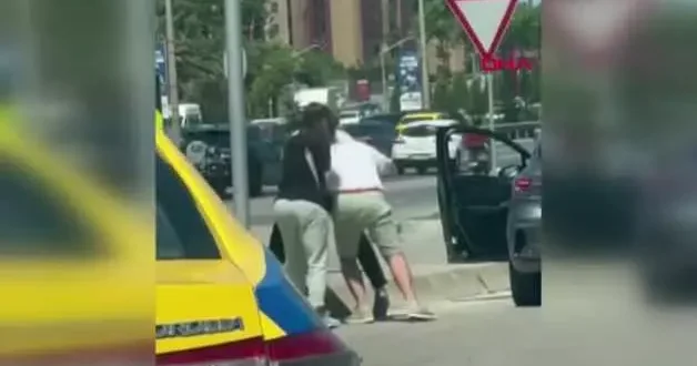 Ataşehir’de trafikte yumruklu kavga