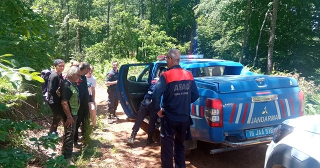 Bursa da AFAD ekipleri arazide mahsur kalan 3 kişiyi kurtardı Bursa Haberleri