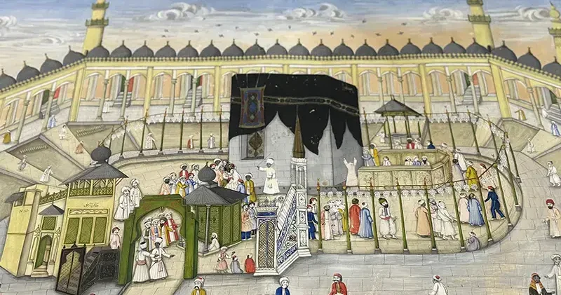 Topkapı Sarayı ndaki 200 yıllık Mescid i Haram tablosu restorasyonda