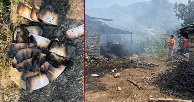 Antalya haberleri Antalya da feci yangın: Hem evi, hem de biriktirdiği tüm parası yandı 05 Haziran 2025
