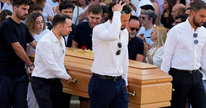 Futbol dünyası yasta: Jota nın cenazesinde gözyaşları sel oldu!