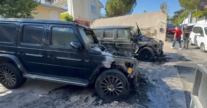 Sarıyer de İki Cip Yangını: Şüpheli Aranıyor