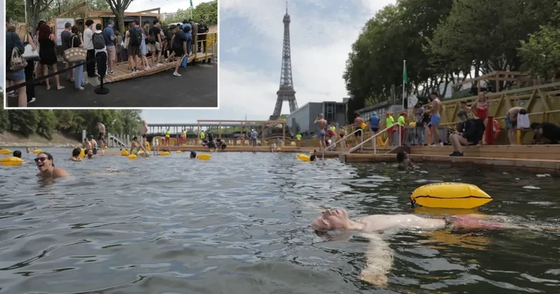 Paris te yüz yıllık yasak kalktı, Seine Nehri halka açıldı