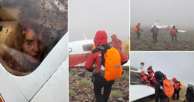Kaçkar Dağları nda düşen uçaktaki yolcu, pilotu uyarmış Erzurum Haberleri