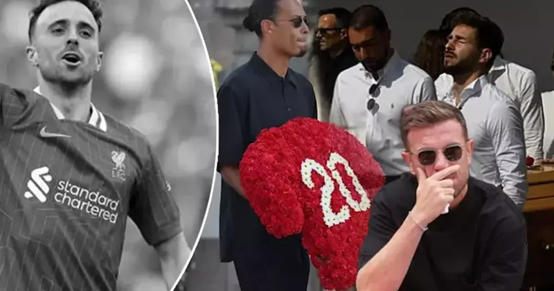 Futbol dünyası Diogo Jota ve kardeşi için yasta: Cenazesinde gözyaşları sel oldu Ronaldo detayı Fanatik Gazetesi Futbol Haberleri Spor