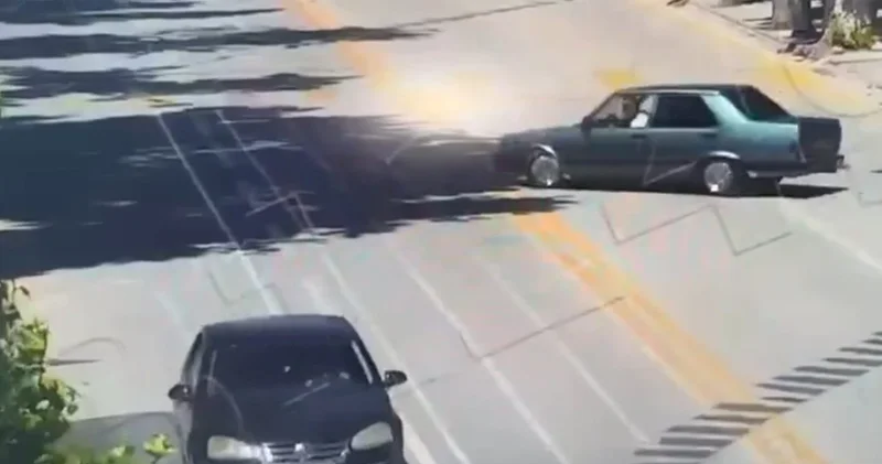Malatya da cadde ortasında drift yapan sürücüye ağır ceza