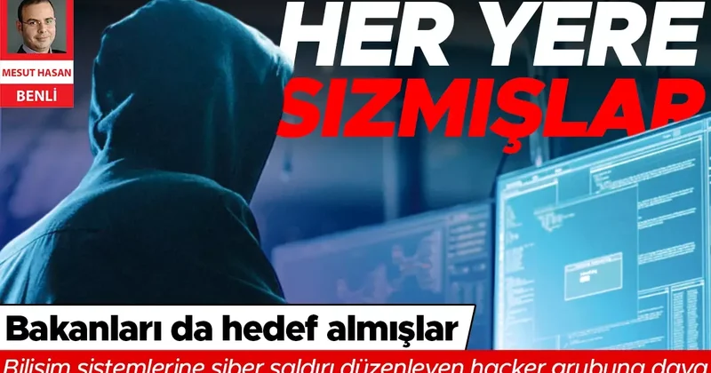 Her yere sızmışlar