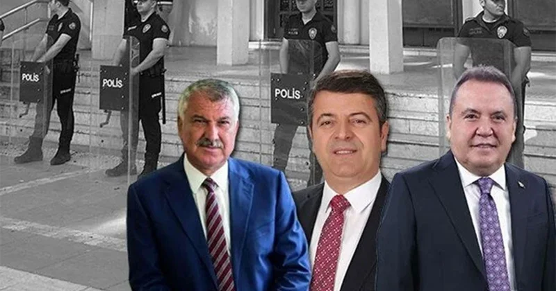 İBB soruşturması genişliyor: Adana, Antalya ve Adıyaman belediye başkanları gözaltında