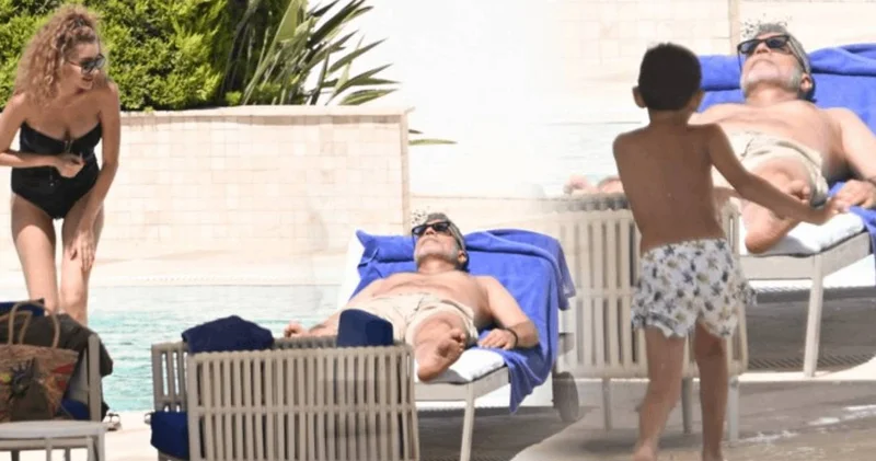 Ünlü şarkıcı ailece Bodrum’da! Gözlerden uzak tatil planı bozuldu