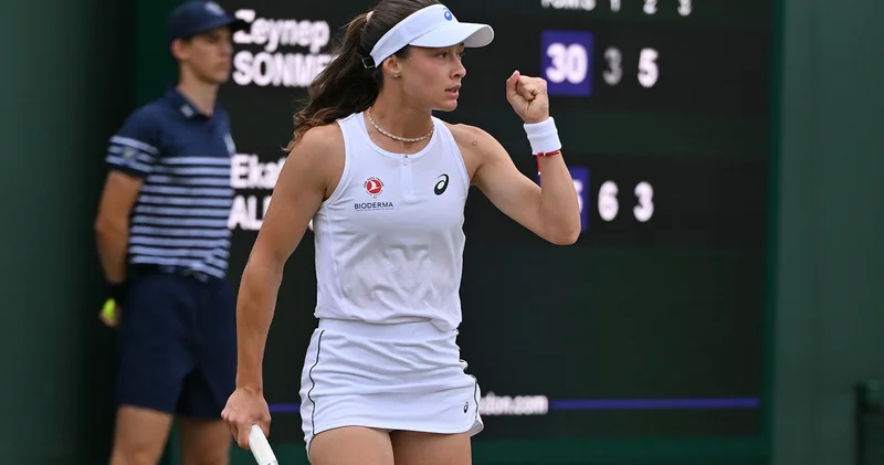 Wimbledon da tarih yazan milli tenisçi Zeynep Sönmez: Hayallerime çok uzak olmadığımı gördüm