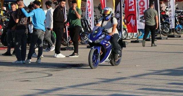 Motosiklet tutkunları Gaziantep teki motofestte bir araya geldi Gaziantep Haberleri