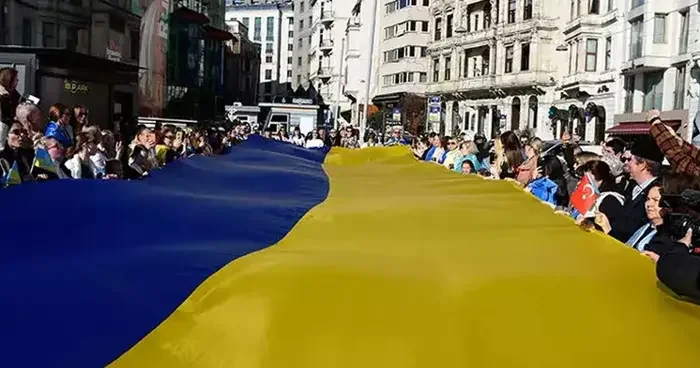 İstanbul da Ukraynalılardan esirlerin serbest bırakılması çağrısı