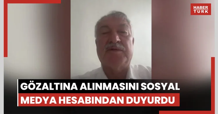 Zeydan Karalar, gözaltına alınmasını sosyal medya hesabından duyurdu