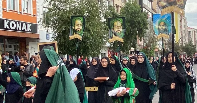 Kars ta binlerce kişi Kerbela şehitlerini andı Kars Haberleri
