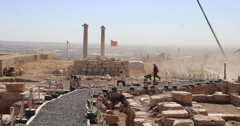 Urfa Kalesi nde önemli keşif... İlk kez rastladılar! Osroene Krallığı na ait olabilir