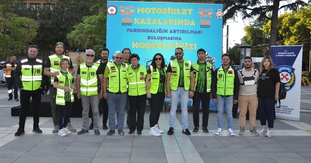 Eskişehir de motosiklet kazalarına karşı farkındalık buluşması düzenlendi Eskişehir Haberleri