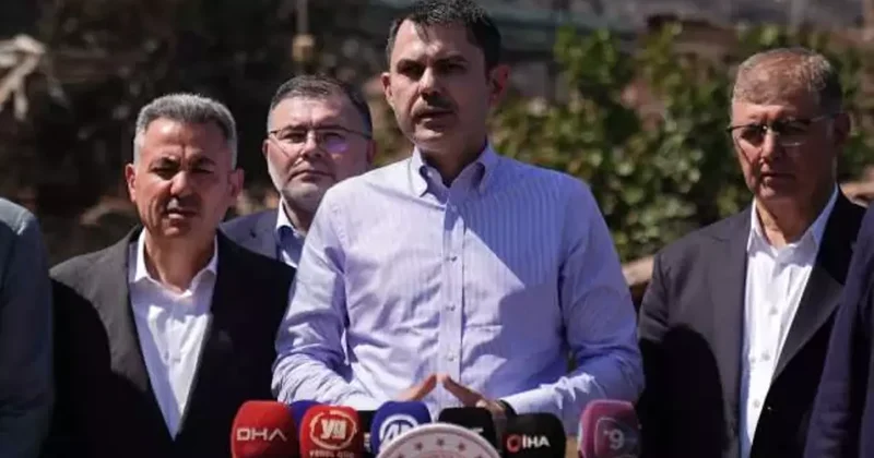 Bakan Kurum yangın bölgesinde: Devletimiz burada!