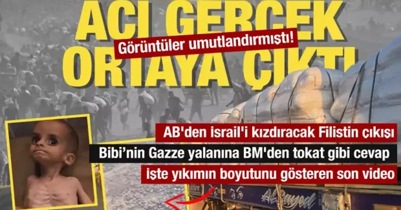 Acı gerçek ortaya çıktı... Gazze yardımı görüntüleri umutlandırmıştı!