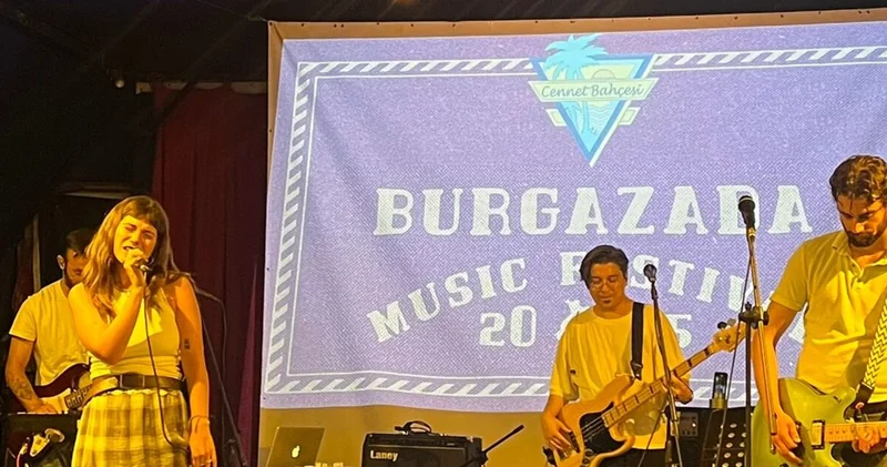 Burgazada da büyüleyici müzik festivali