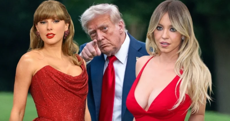 Donald Trump tan Sydney Sweeney e övgü, Taylor Swift e yergi magazin haberleri