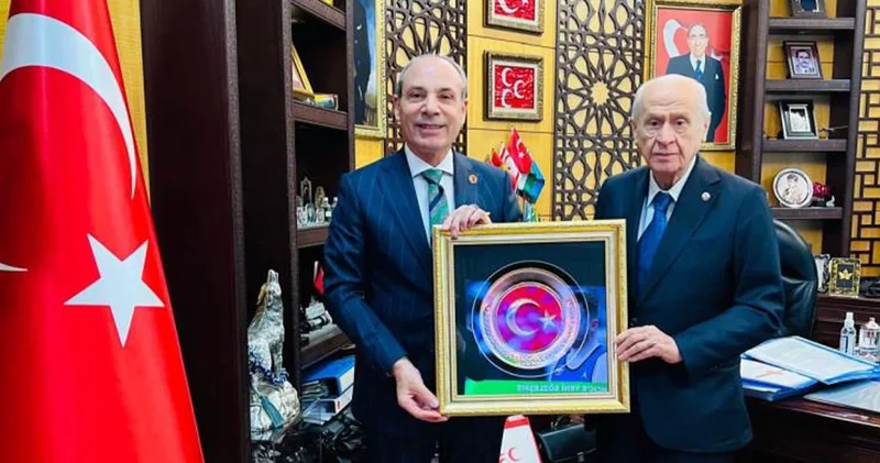 Şehit ve gazi yakınları Devlet Bahçeli ile görüştü