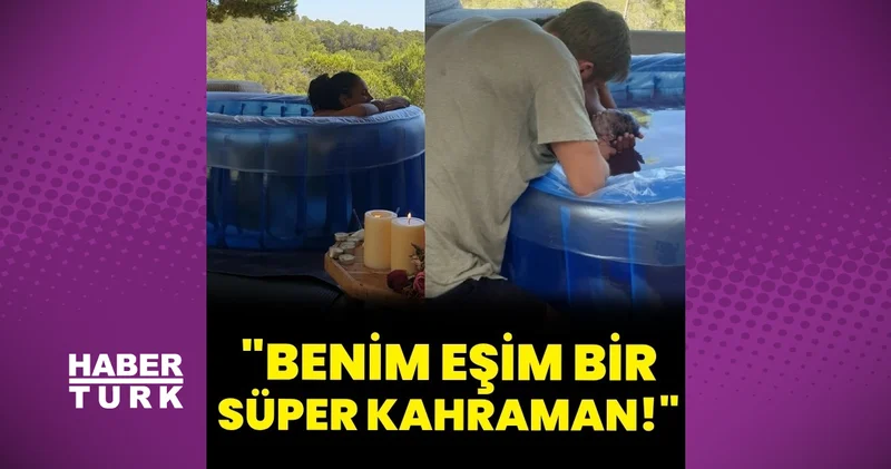 Calvin Harris ten doğum yapan eşi Vick Hope a: Benim karım bir süper kahraman! magazin haberleri