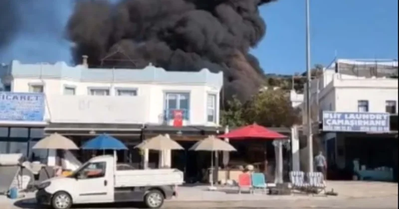 Muğla da yangın: Gökyüzünü duman kapladı Sözcü Gazetesi