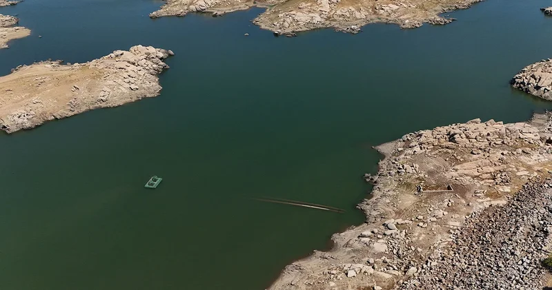 Kırklareli nde Kayalıköy Barajı nın doluluk oranı yüzde 8 e düştü