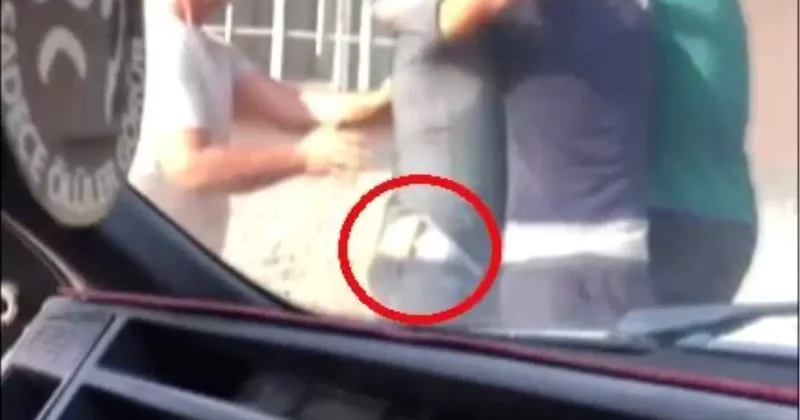 Hatay da Sokakta Kavga: Tekme ve Bıçak!