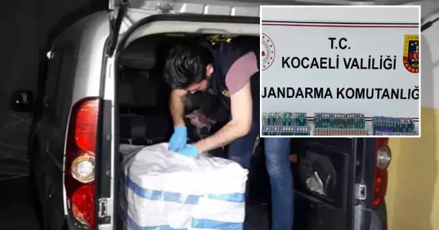 Piyasa değeri 5 milyon TL: Gebze de ele geçirildi 4 gözaltı Kocaeli Haberleri