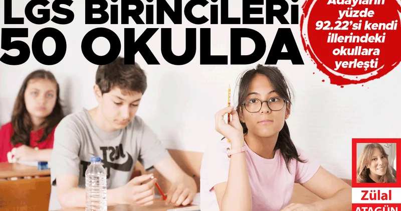 Liselere Geçiş Sınavı’nda yerleşme oranı yüzde 94.3 oldu