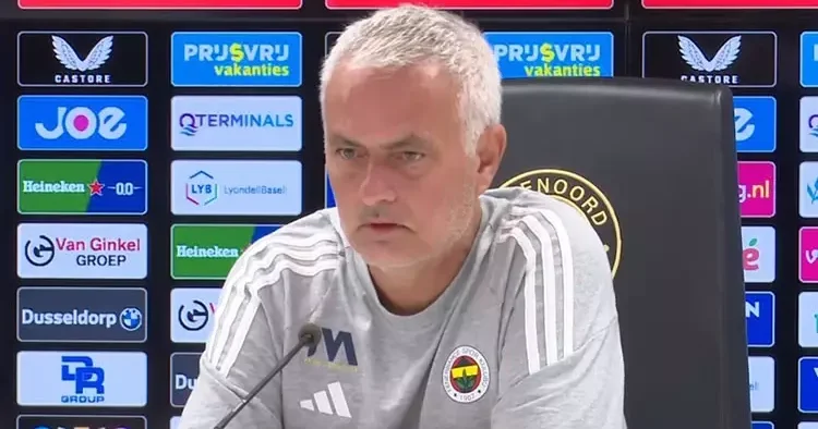 Jose Mourinho dan Feyenoord maçı itirafı: Favori değiliz!