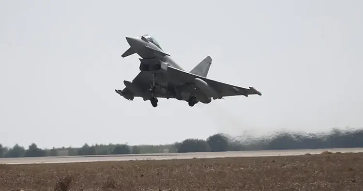 Alman Eurofighter’ları Polonya’da