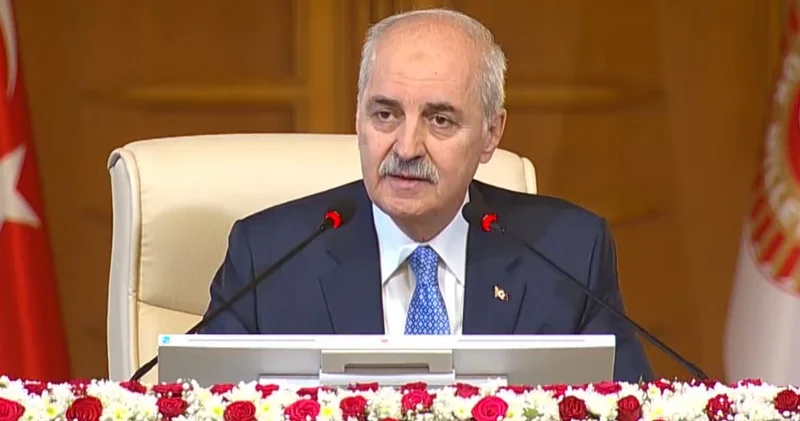 TBMM Başkanı Kurtulmuş: Tarihi bir dönüm noktasındayız