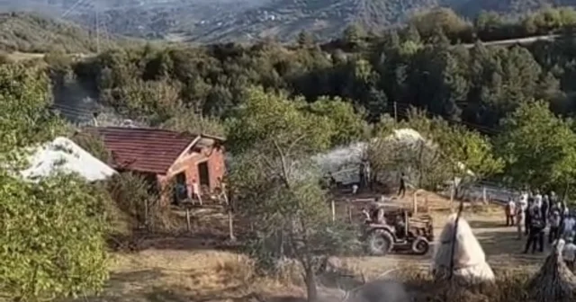 Bartın da anız ve samanlık yangını Bartın Haberleri