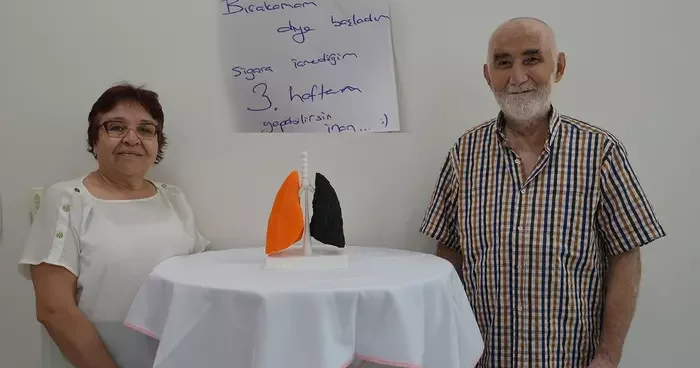 42 yıl bağımlılıktan sonra hayatı değişen çift: Yürüyüşüm değişti! Yeni hayatlarına evet dediler: Çiçek kokusunu alamıyorduk