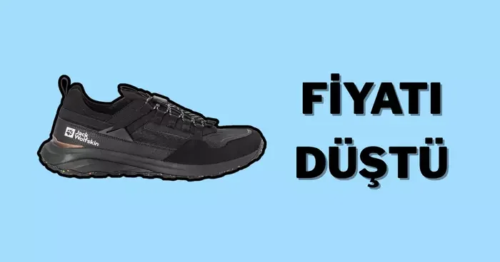 Jack Wolfskin Dromoventure Atheletic Spor Ayakkabı da indirim başladı