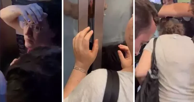 İstanbul daki metro asansöründe yolcular mahsur kaldı