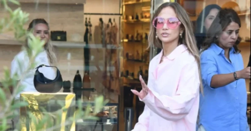 Jennifer Lopez İstanbul a ayak bastı, ilk durağı lüks alışveriş oldu Sözcü Gazetesi