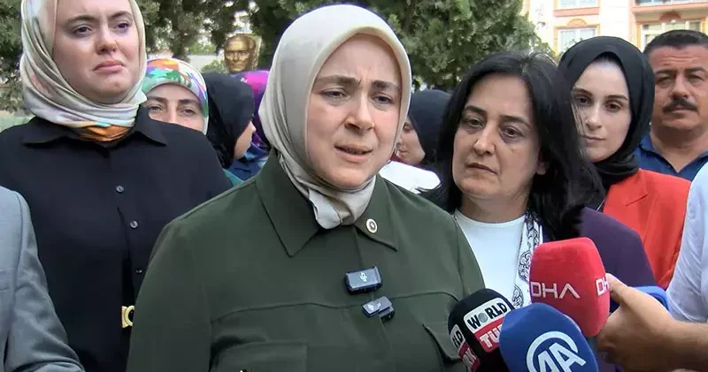AK Parti Genel Merkez Kadın Kolları Başkanı Ercan dan Bursa’daki yangın bölgesine ziyaret