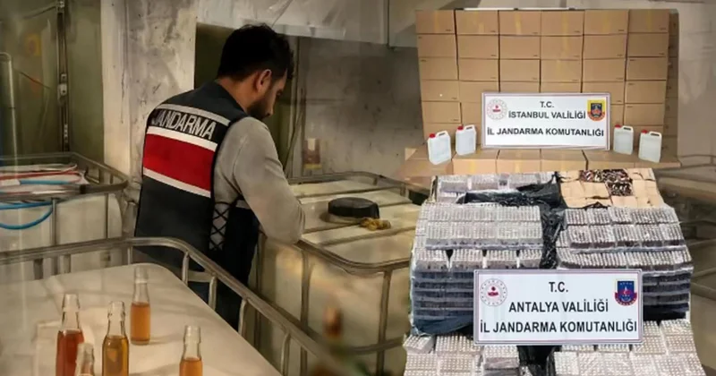 Kaçak alkol imalatçılarına göz açtırılmıyor: 121 gözaltı
